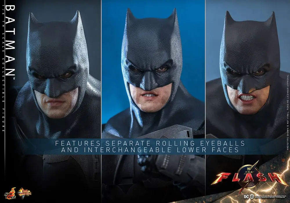 The Flash Movie Masterpiece 1/6 Batman akciófigura 30 cm termékfotó