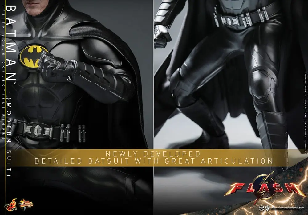 The Flash Movie Masterpiece 1/6 Batman (Modern Suit) akciófigura 30 cm termékfotó