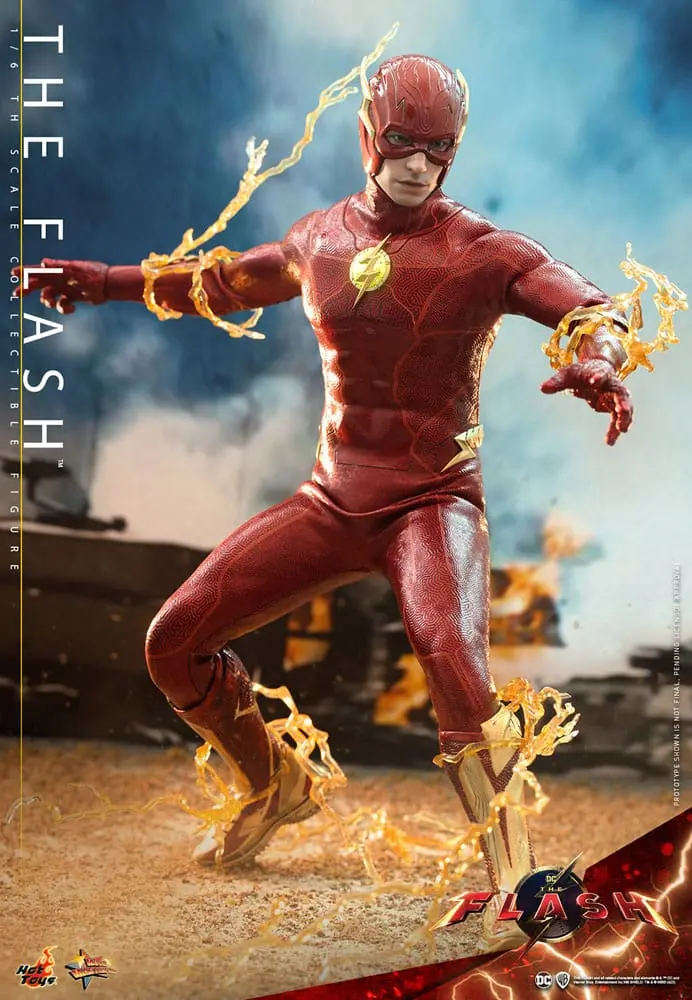 The Flash Movie Masterpiece 1/6 The Flash akciófigura 30 cm termékfotó