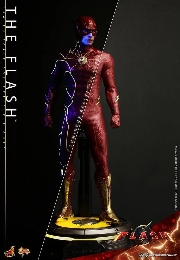 The Flash Movie Masterpiece 1/6 The Flash akciófigura 30 cm termékfotó