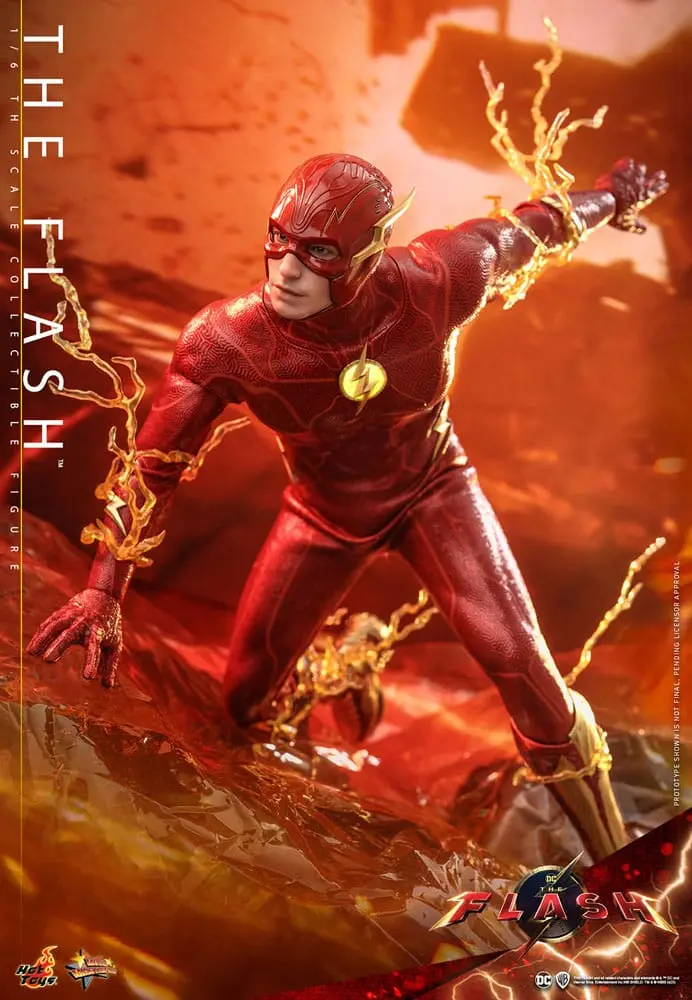 The Flash Movie Masterpiece 1/6 The Flash akciófigura 30 cm termékfotó