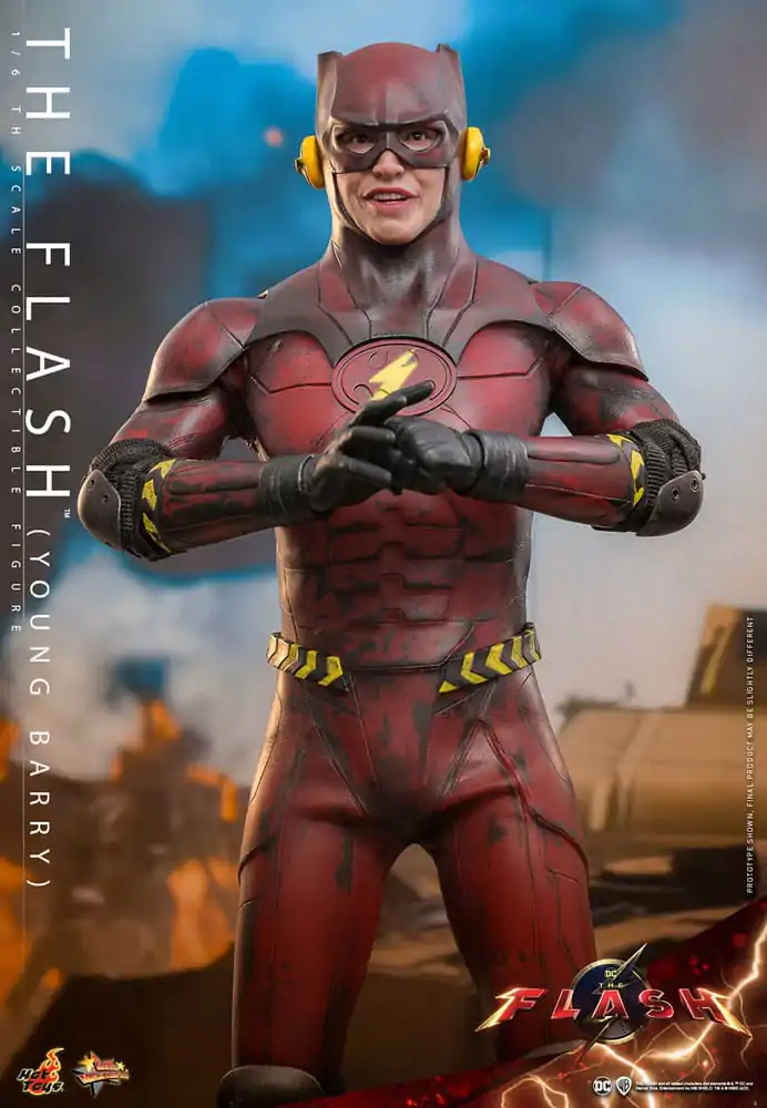 The Flash Movie Masterpiece 1/6 The Flash (Young Barry) akciófigura 30 cm termékfotó