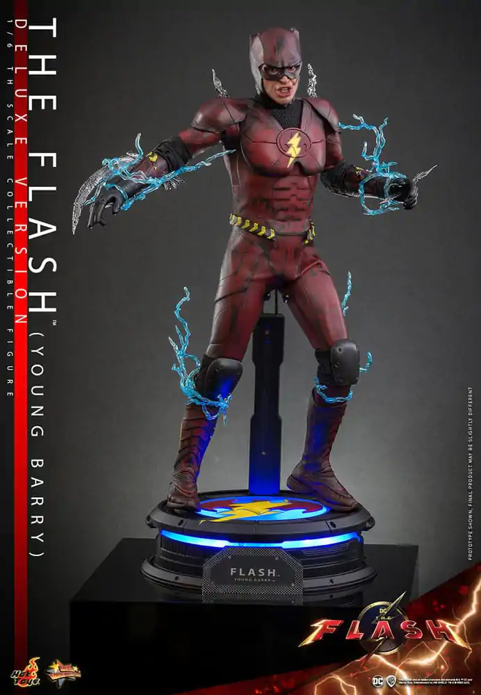 The Flash Movie Masterpiece 1/6 The Flash (Young Barry) (Deluxe Version) akciófigura 30 cm termékfotó