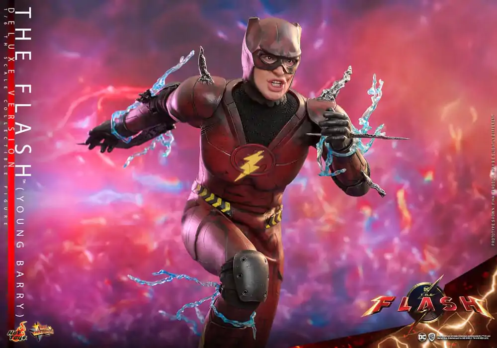 The Flash Movie Masterpiece 1/6 The Flash (Young Barry) (Deluxe Version) akciófigura 30 cm termékfotó
