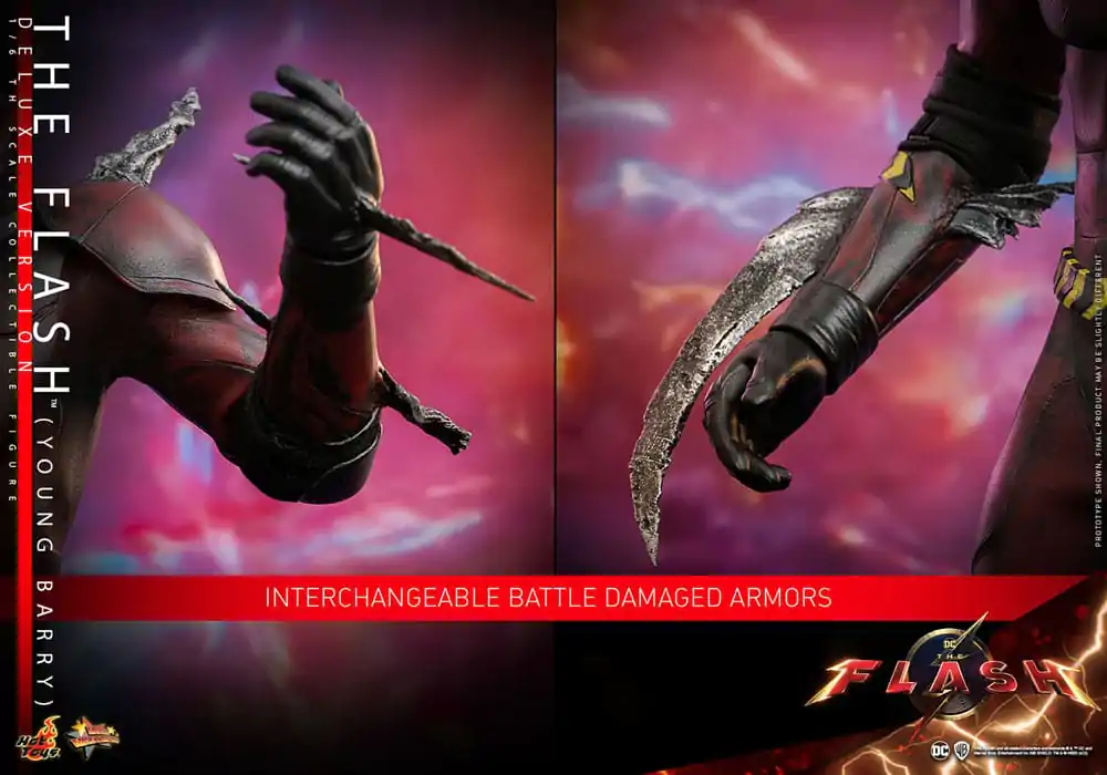 The Flash Movie Masterpiece 1/6 The Flash (Young Barry) (Deluxe Version) akciófigura 30 cm termékfotó