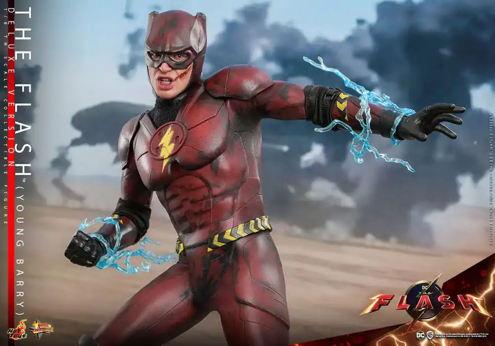 The Flash Movie Masterpiece 1/6 The Flash (Young Barry) (Deluxe Version) akciófigura 30 cm termékfotó