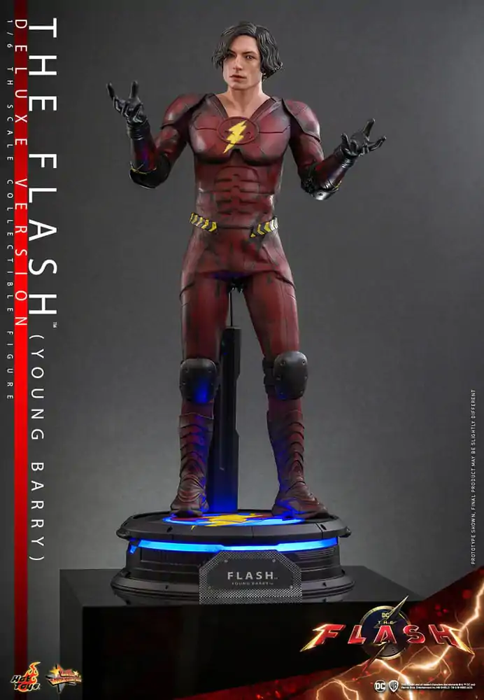 The Flash Movie Masterpiece 1/6 The Flash (Young Barry) (Deluxe Version) akciófigura 30 cm termékfotó