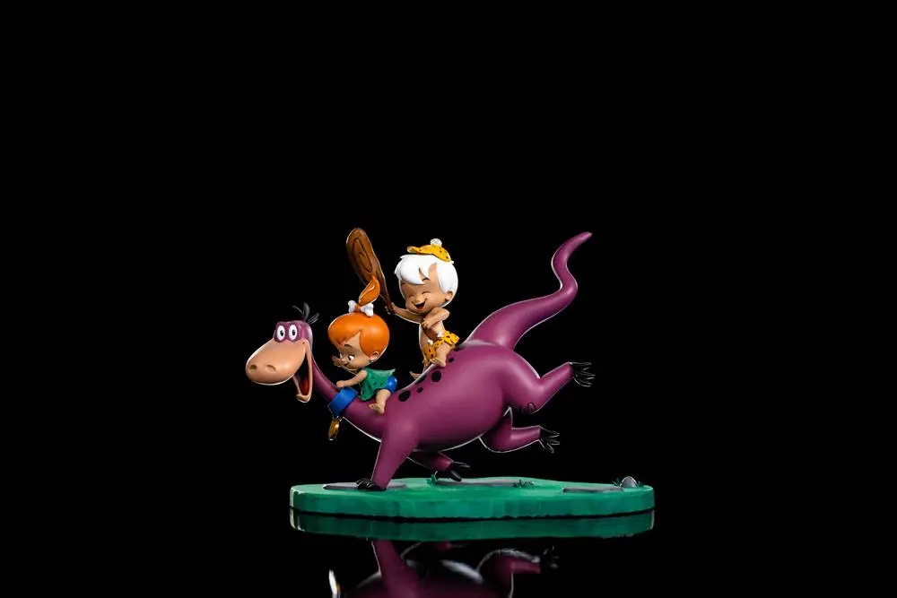 The Flintstones Art Scale 1/10 Dino, Pebbles and Bamm-Bamm szobor figura 13 cm termékfotó