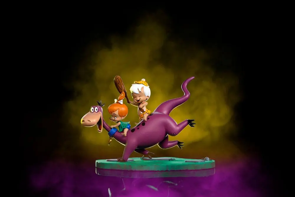 The Flintstones Art Scale 1/10 Dino, Pebbles and Bamm-Bamm szobor figura 13 cm termékfotó