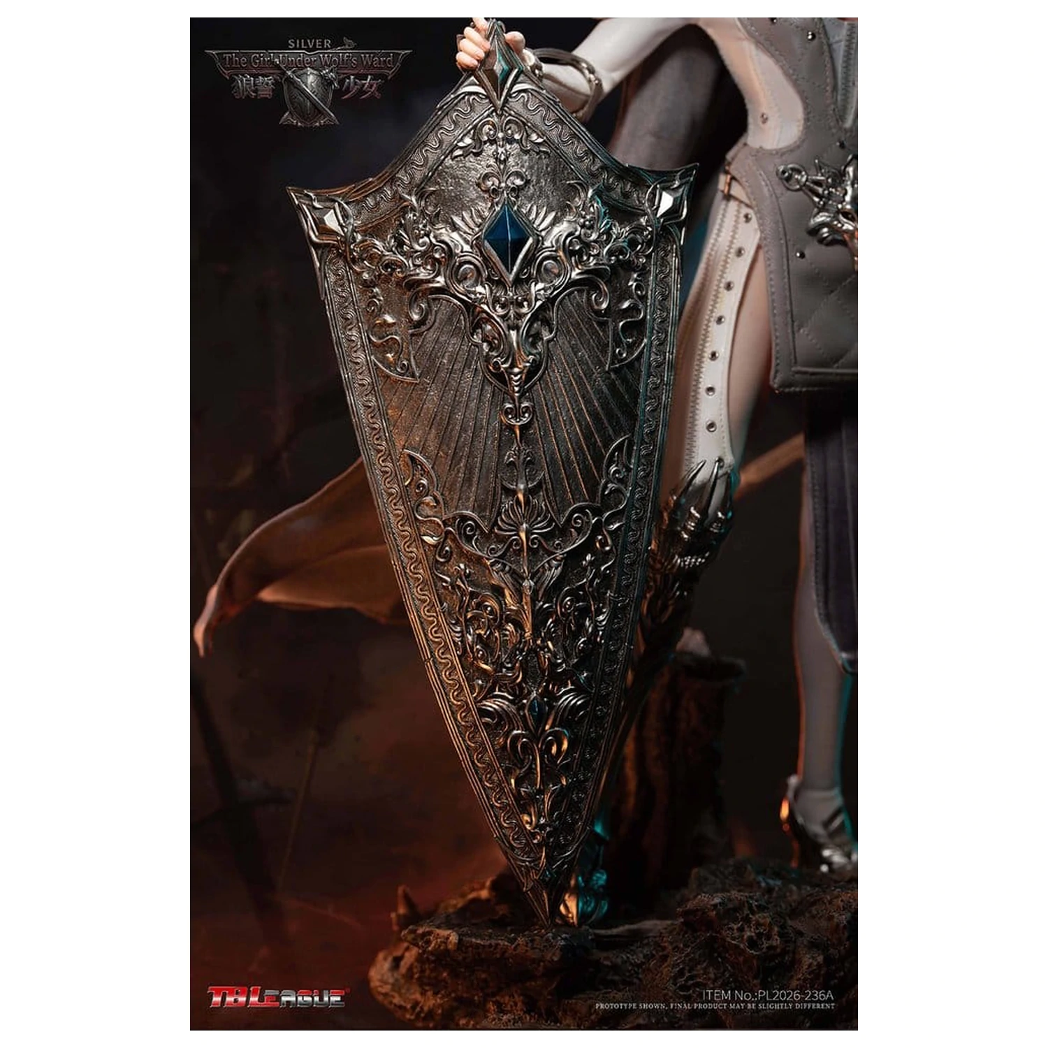 The Girl Under Wolf's Ward 1/6 Alina (Silver) akciófigura 30 cm termékfotó