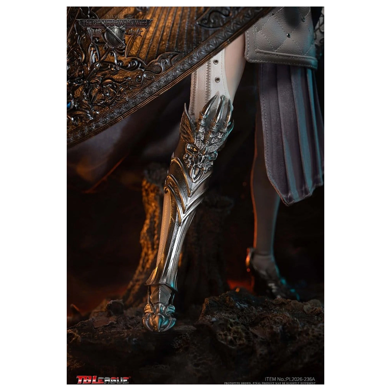 The Girl Under Wolf's Ward 1/6 Alina (Silver) akciófigura 30 cm termékfotó