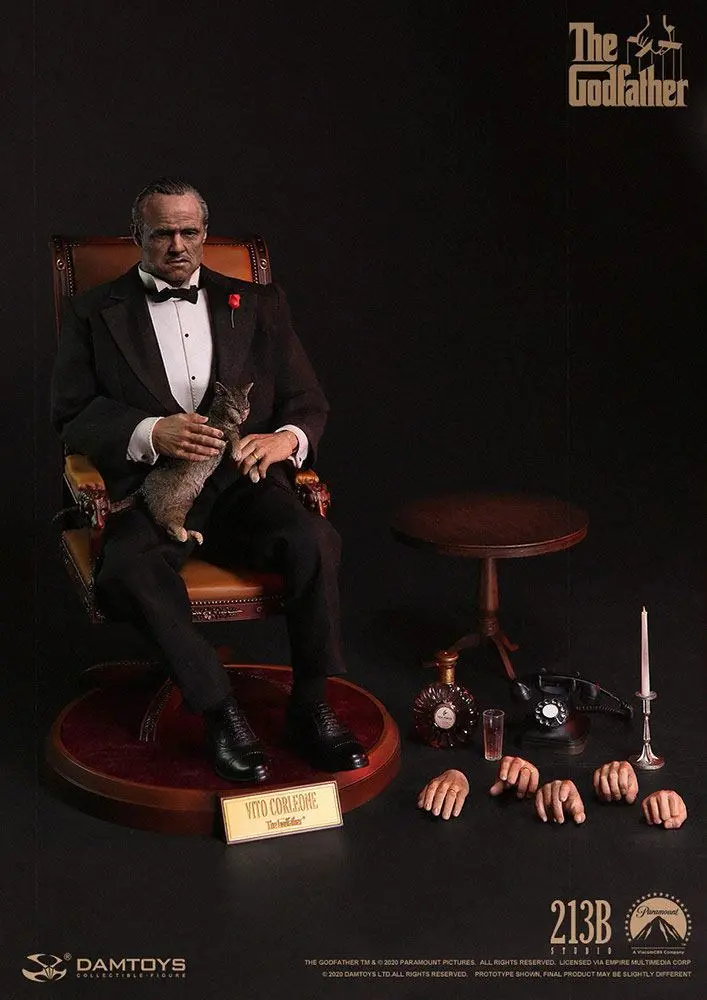 The Godfather 1/6 Vito Corleone akciófigura 32 cm termékfotó
