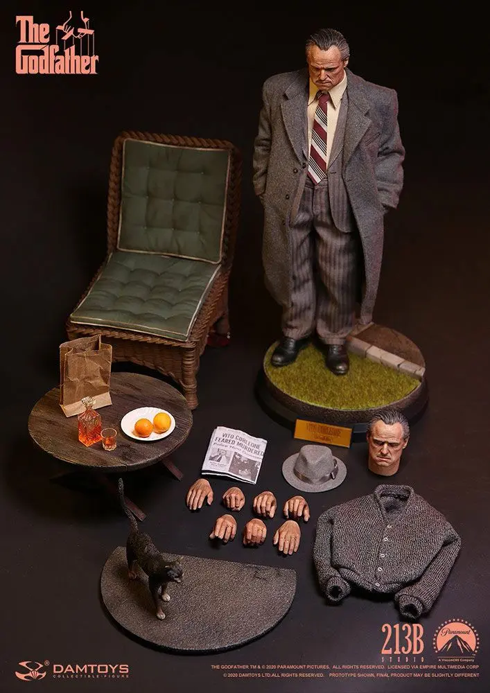 The Godfather 1/6 Vito Corleone Golden Years Version akciófigura 32 cm termékfotó