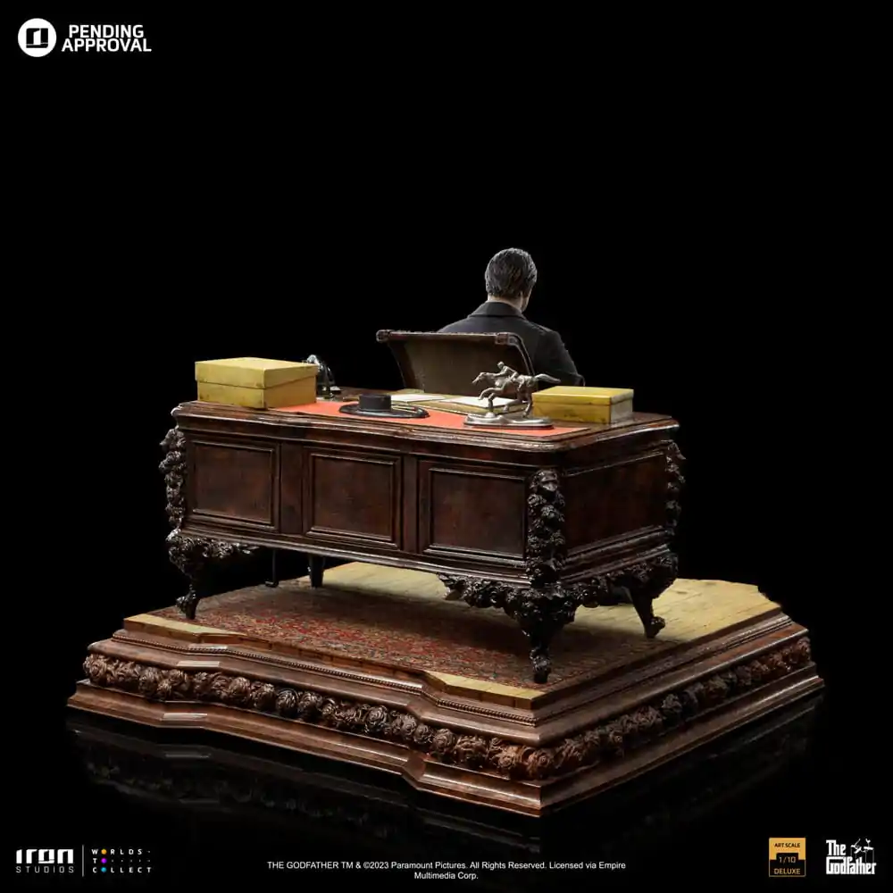 The Godfather Deluxe Art Scale 1/10 Don Vito Corleone szobor figura 19 cm termékfotó