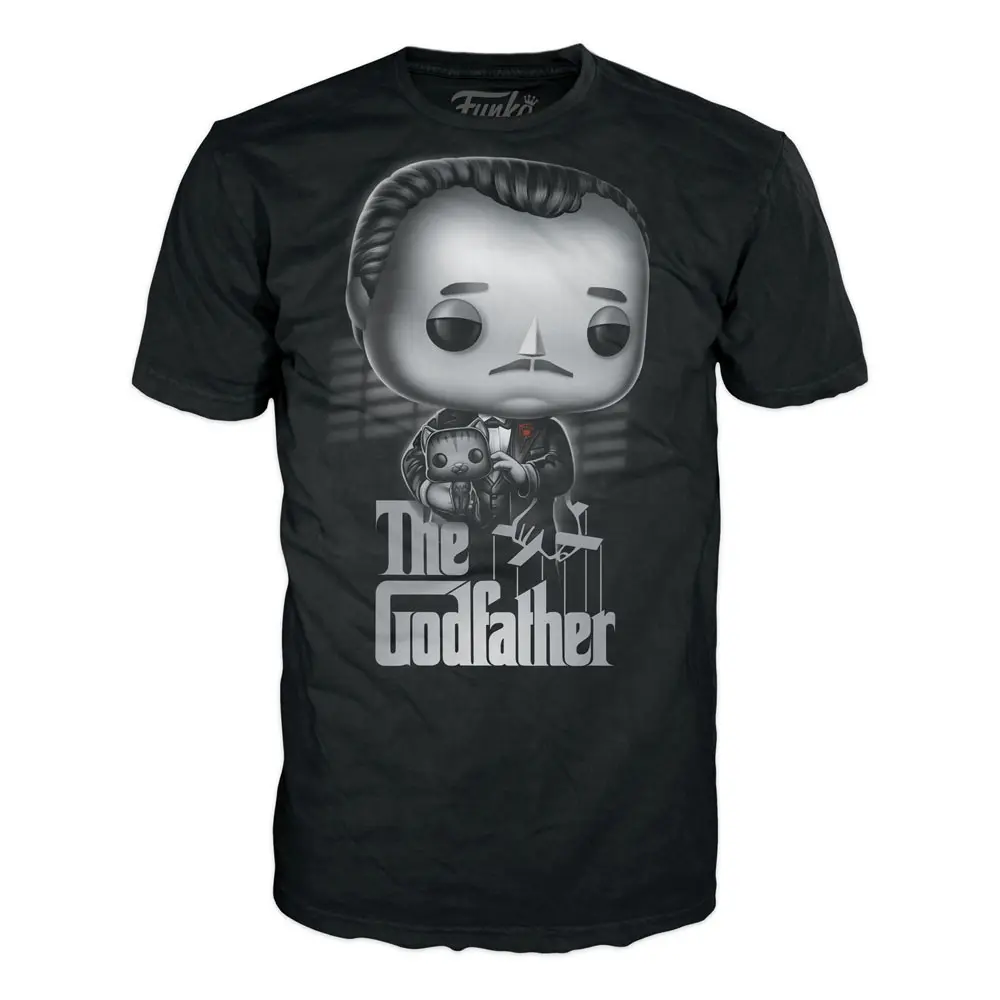 The Godfather Loose Funko POP! Tees Vito &amp; Cat póló termékfotó