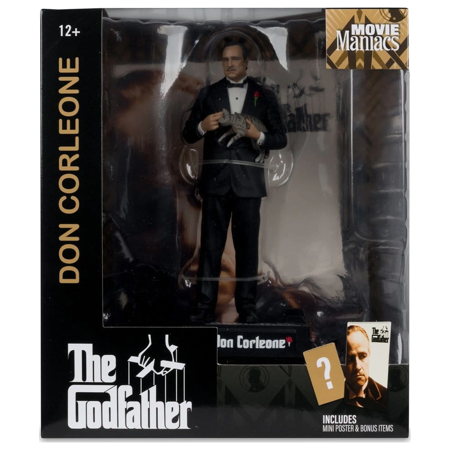The Godfather Movie Maniacs Paramount figura Don Corleone 17 cm termékfotó