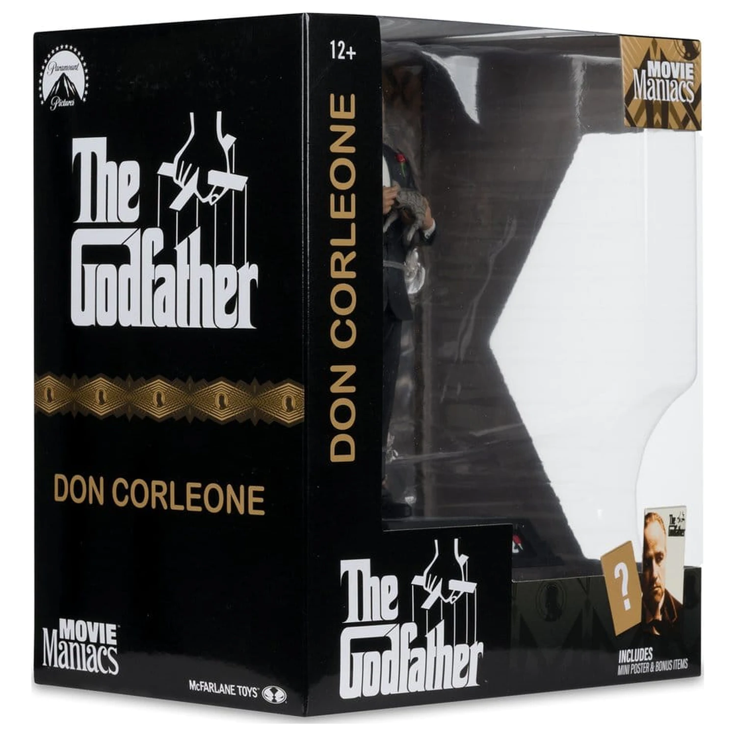 The Godfather Movie Maniacs Paramount figura Don Corleone 17 cm termékfotó