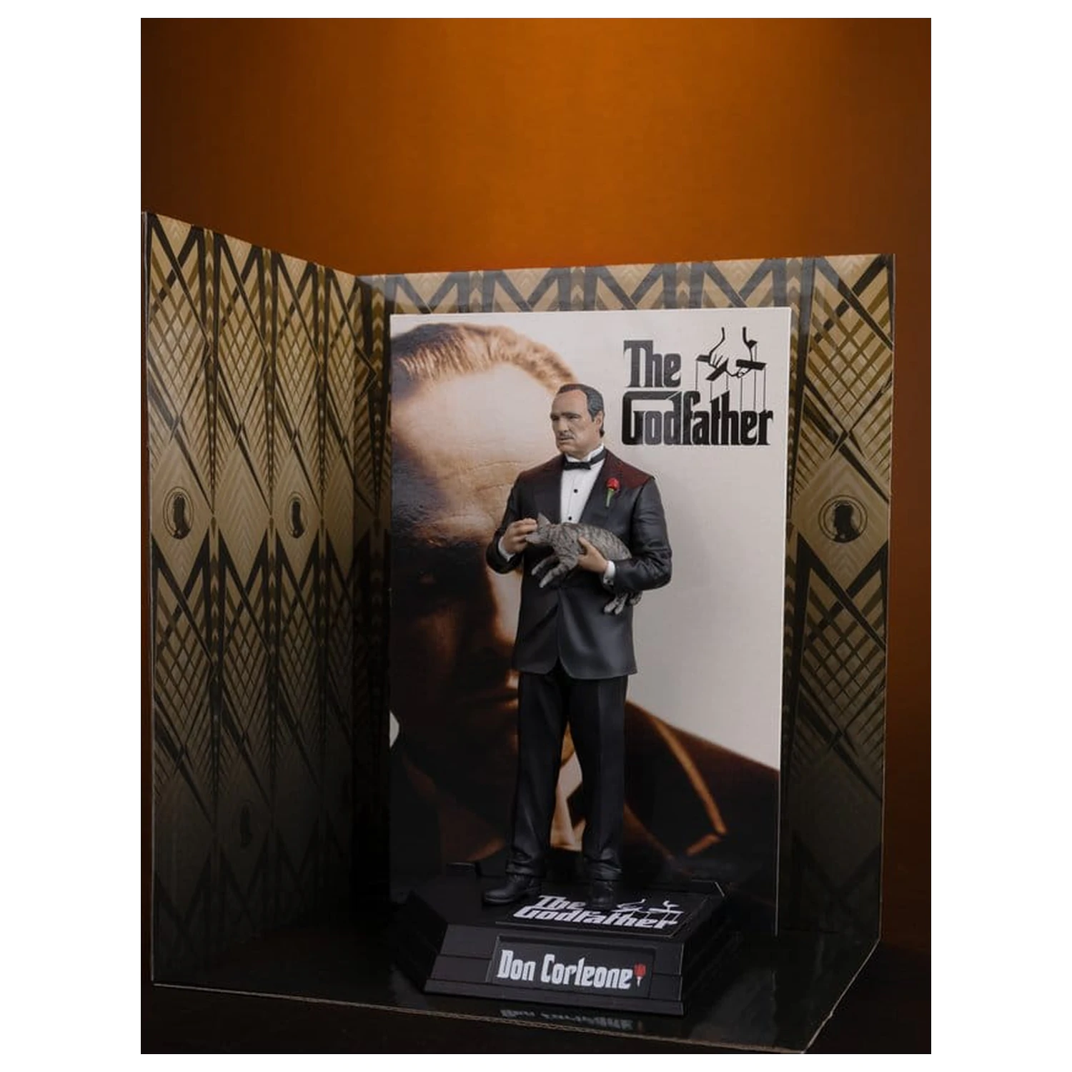 The Godfather Movie Maniacs Paramount figura Don Corleone 17 cm termékfotó