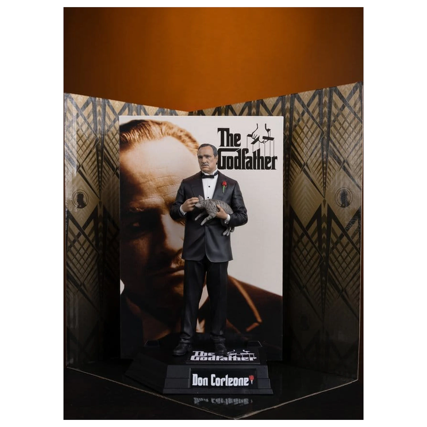 The Godfather Movie Maniacs Paramount figura Don Corleone 17 cm termékfotó
