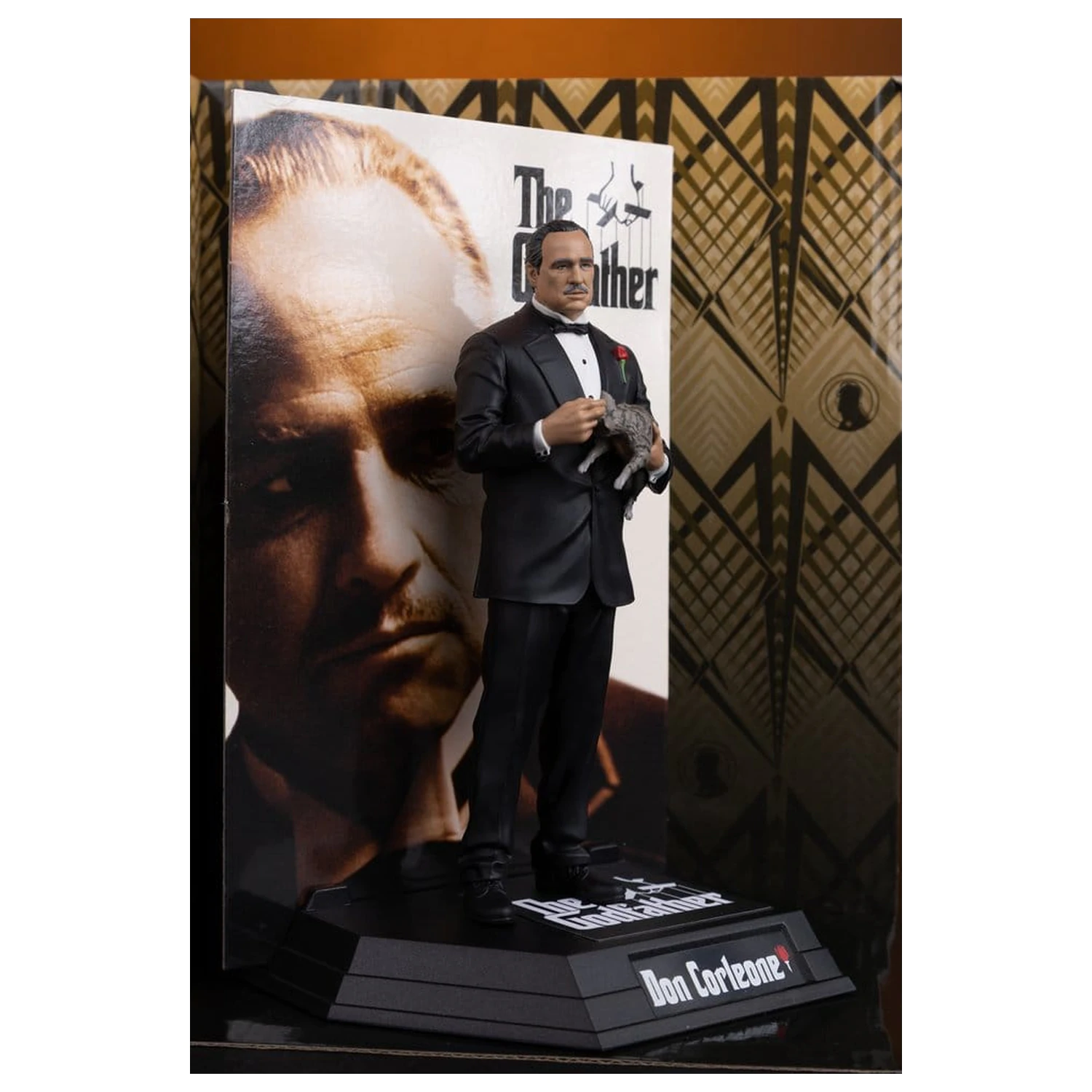 The Godfather Movie Maniacs Paramount figura Don Corleone 17 cm termékfotó