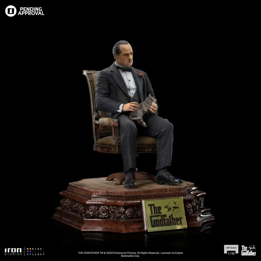 The Godfather Scale 1/10 Don Vito Corelione szobor figura 19 cm termékfotó