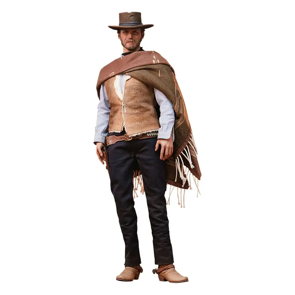 The Good, The Bad and the Ugly Clint Eastwood Legacy Collection 1/6 The Man With No Name akciófigura 30 cm termékfotó