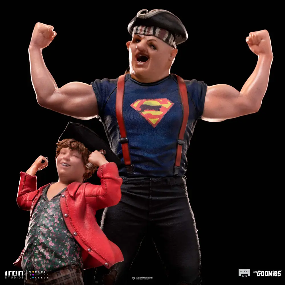 The Goonies Art Scale 1/10 Sloth and Chunk szobor figura 23 cm termékfotó