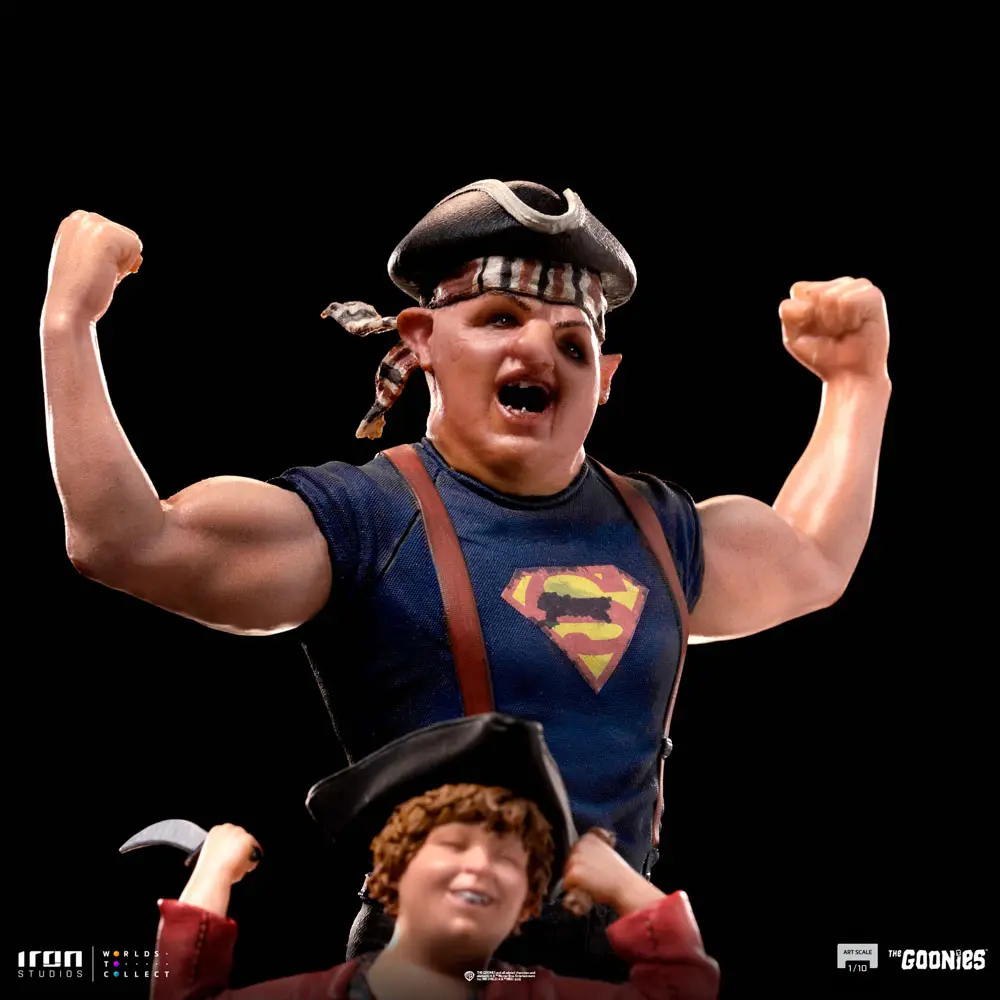 The Goonies Art Scale 1/10 Sloth and Chunk szobor figura 23 cm termékfotó