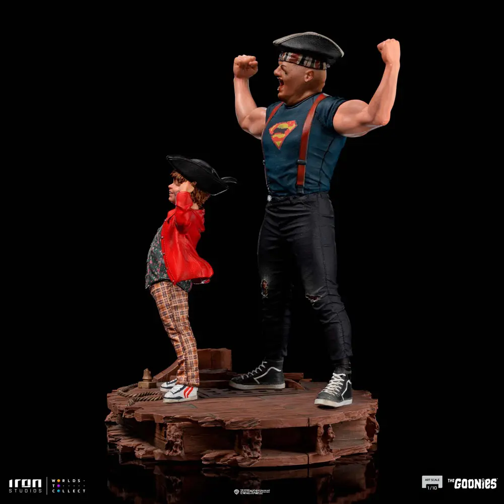 The Goonies Art Scale 1/10 Sloth and Chunk szobor figura 23 cm termékfotó