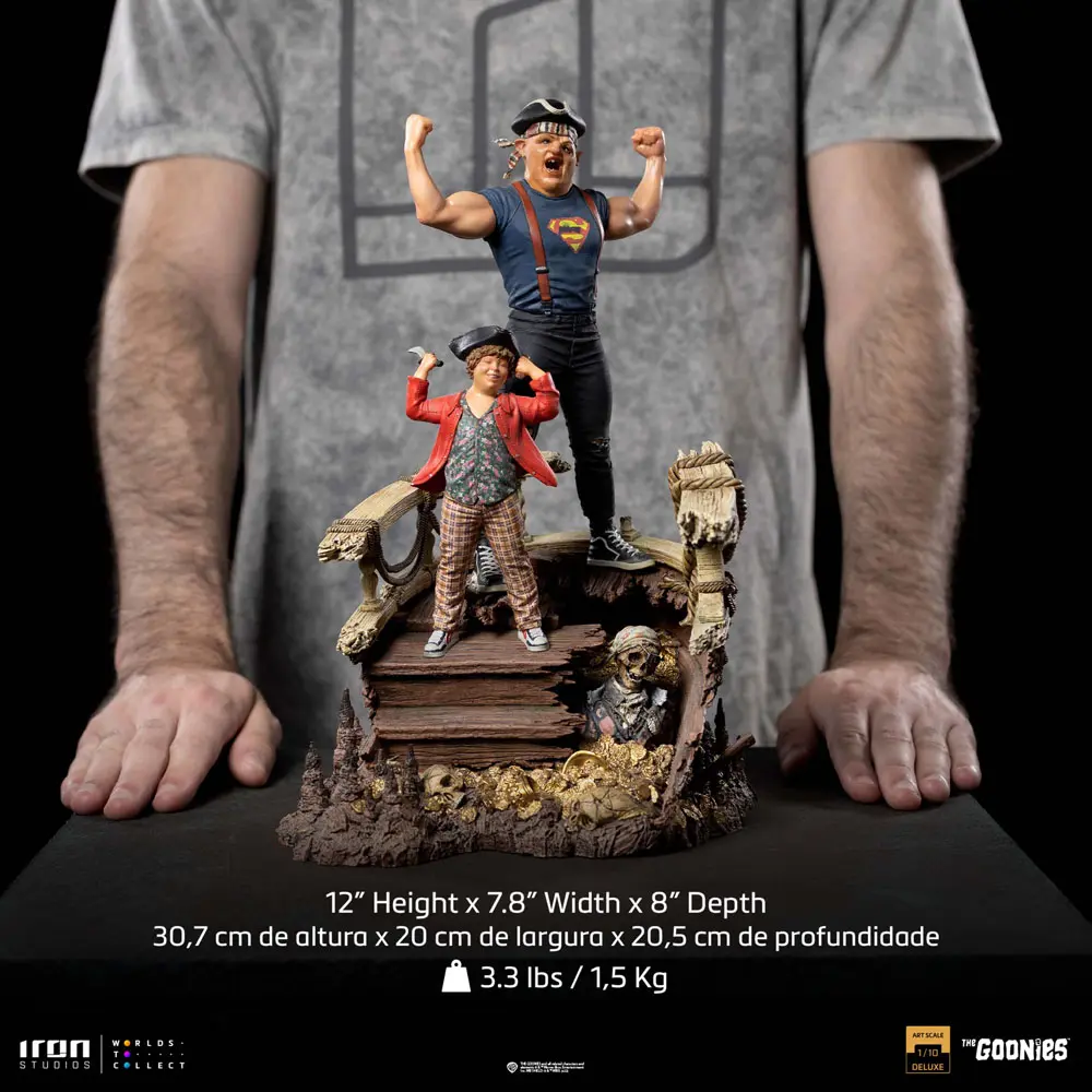 The Goonies Deluxe Art Scale Statue 1/10 Sloth and Chunk 30 cm termékfotó