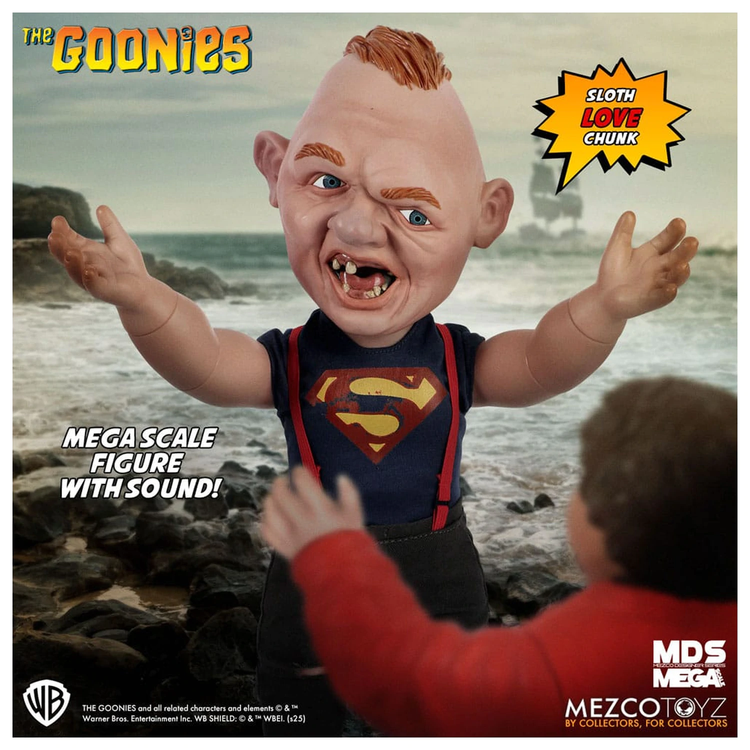 The Goonies MDS Mega Scale Talking Sloth játék baba hanggal 38 cm termékfotó
