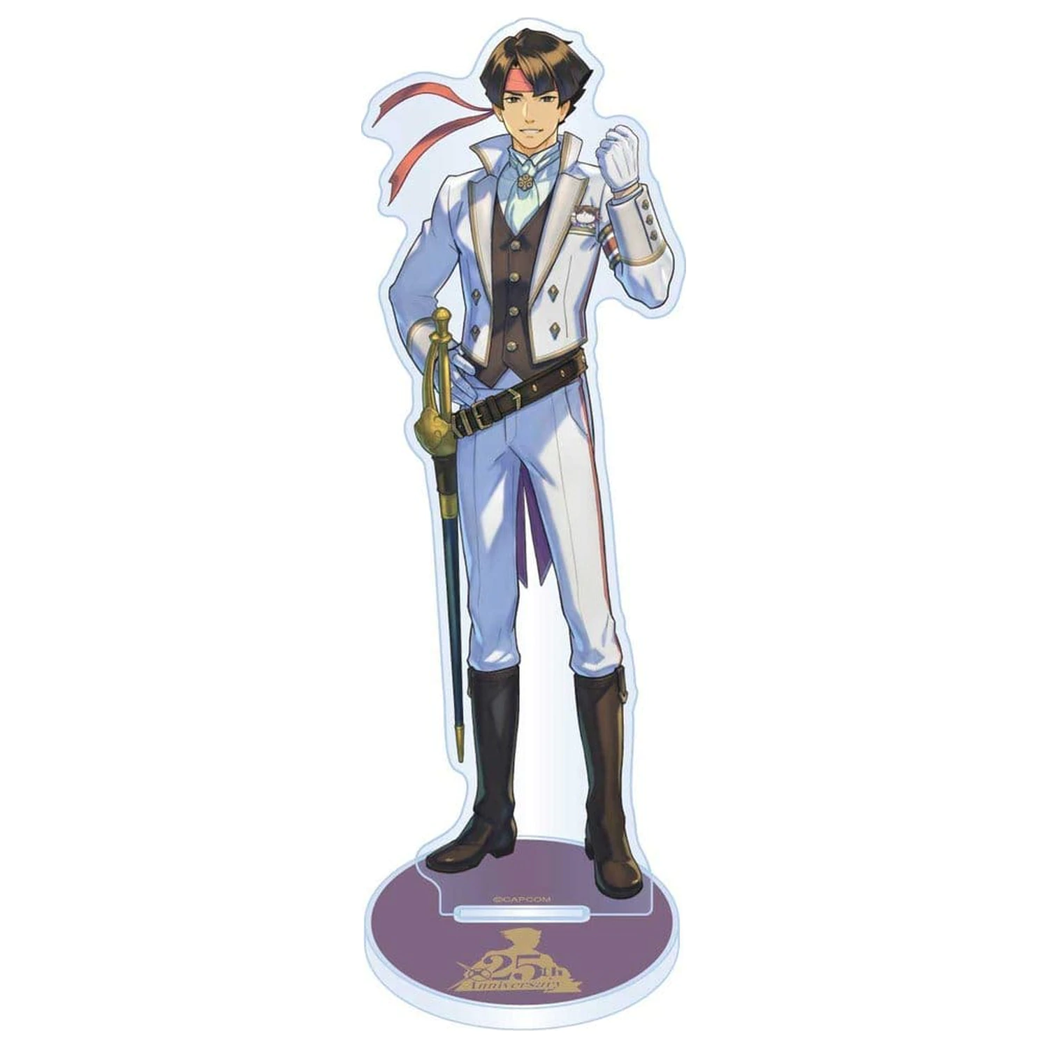 The Great Ace Attorney 25th Anniversary akril figura Kazuma Asogi Main Visual termékfotó