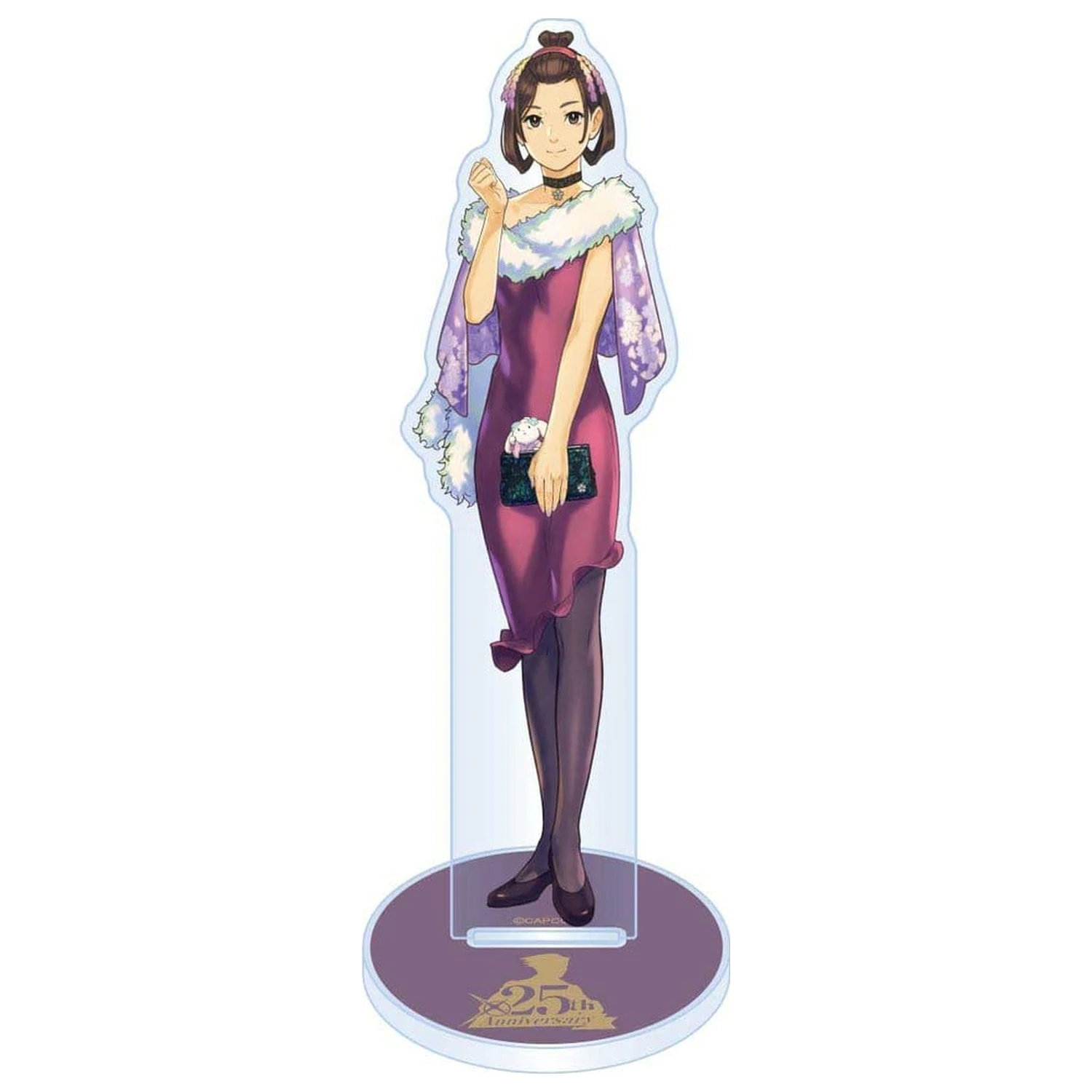The Great Ace Attorney 25th Anniversary akril figura Susato Mikotoba Main Visual termékfotó