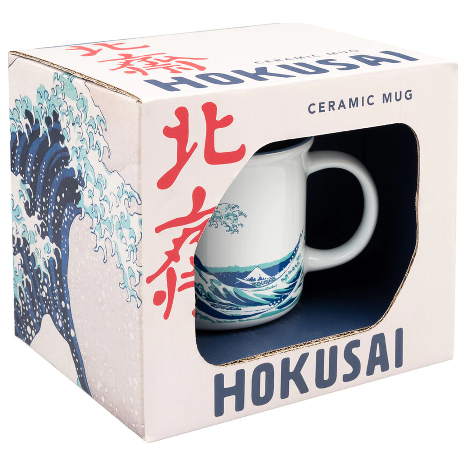 The Great Wave of Kanagawa Hokusai bögre 350ml termékfotó