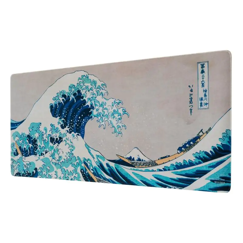 The Great Wave of Kanagawa Hokusai gaming desk mat termékfotó