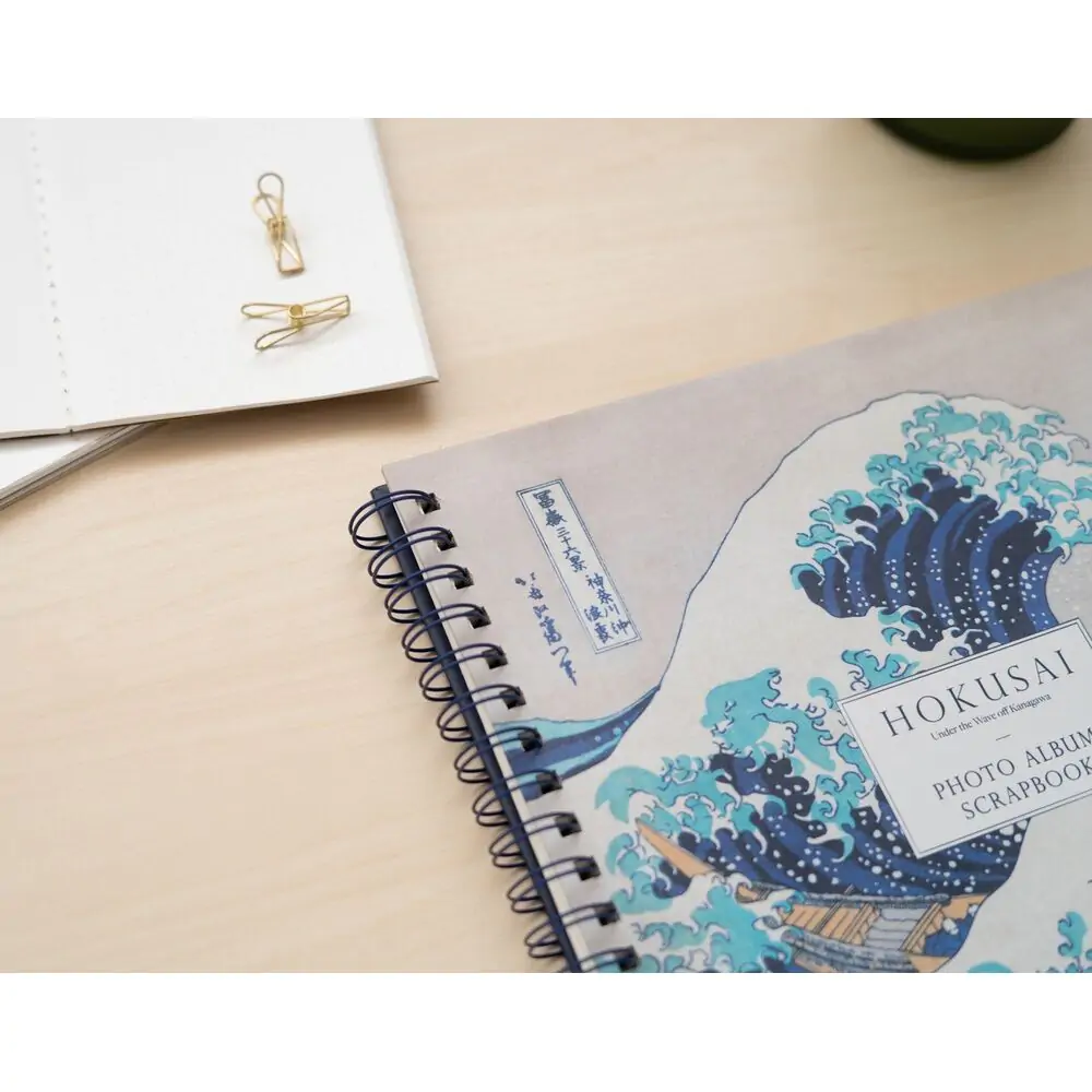 The Great Wave of Kanagawa Hokusai Scrapbook fotóalbum termékfotó