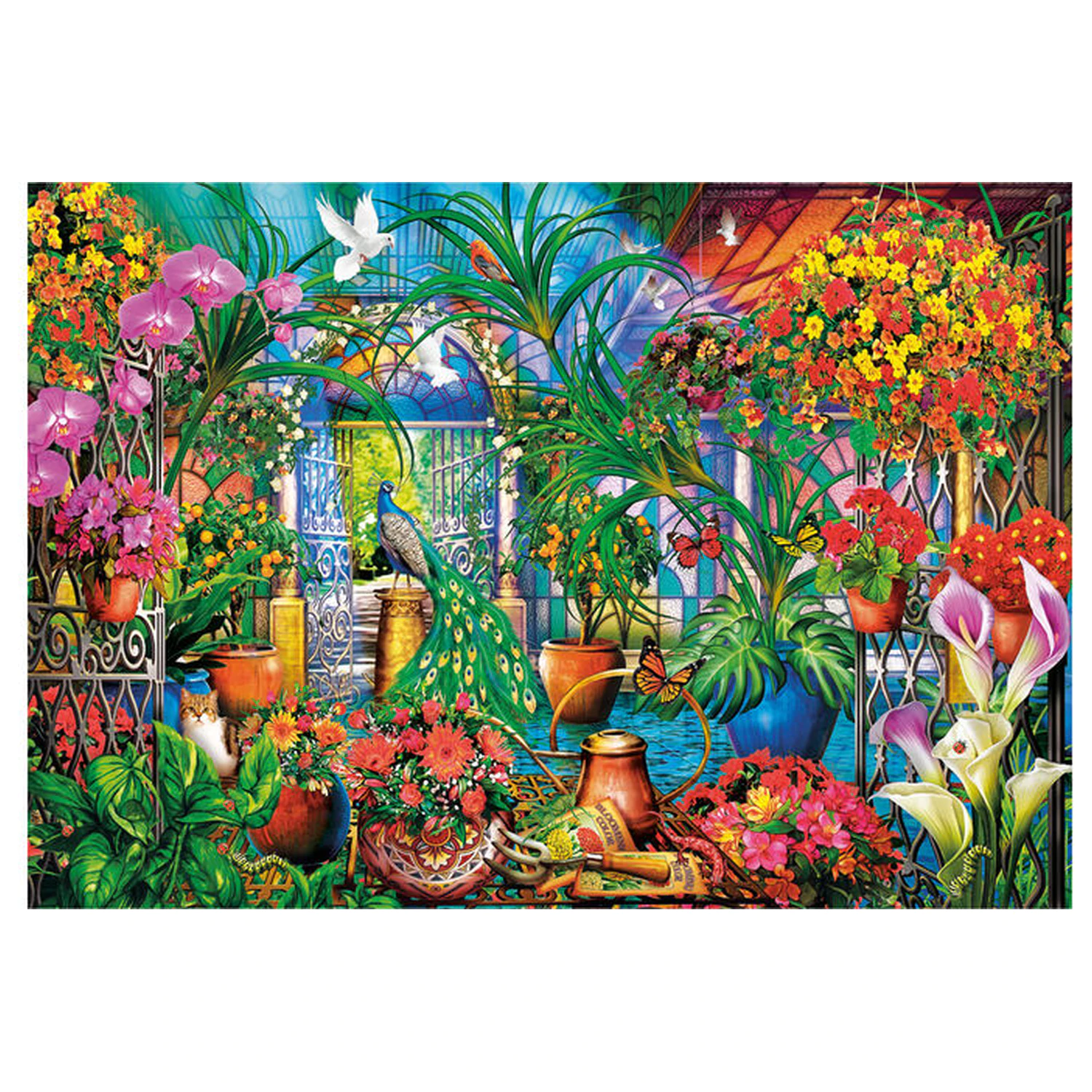 The Greenhouse Caretakers puzzle 500db-os termékfotó