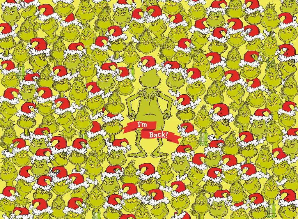 The Grinch Challenge Merry Grinchmas puzzle (500 darab) termékfotó