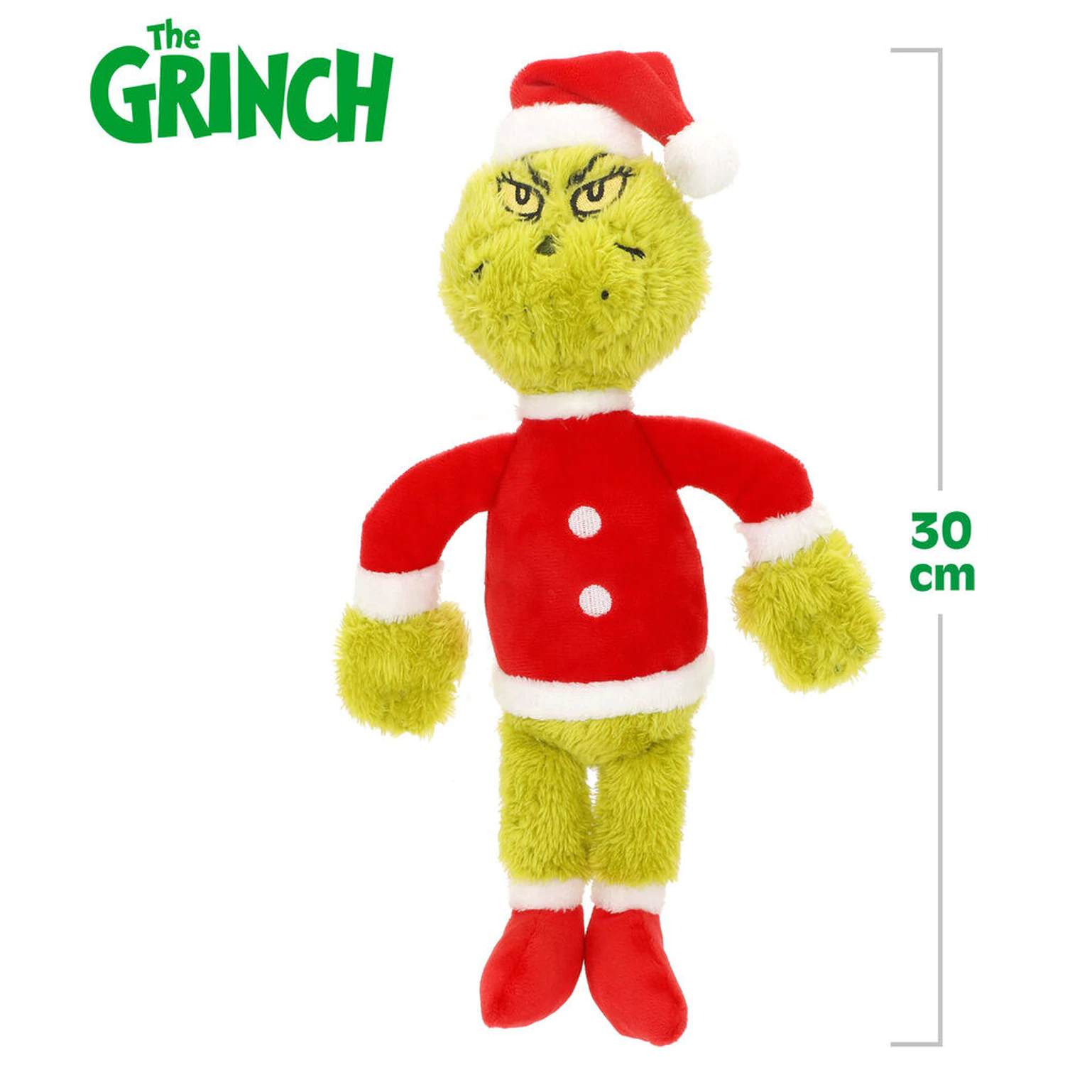 The Grinch Father Christmas plüss 30cm termékfotó