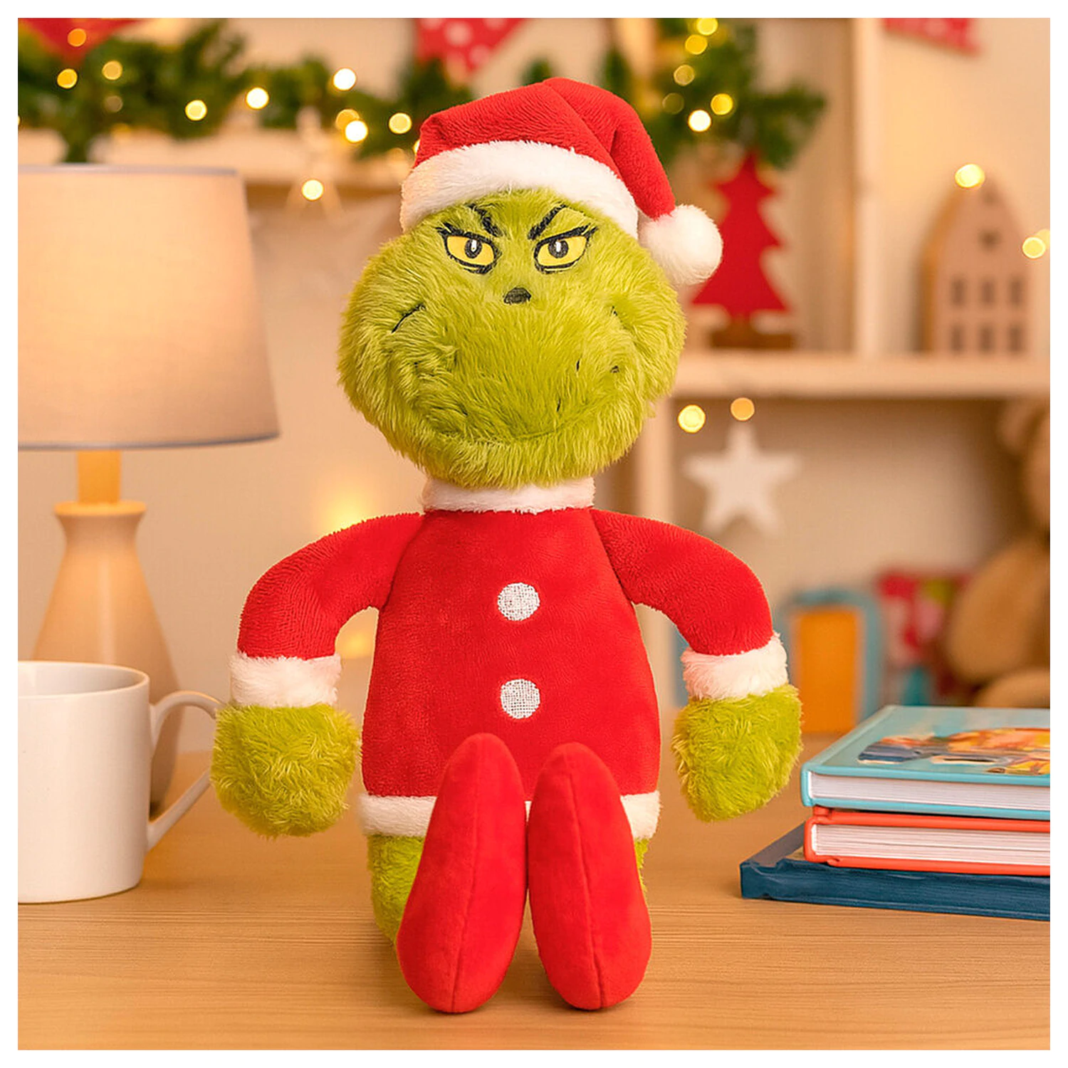 The Grinch Father Christmas plüss 30cm termékfotó