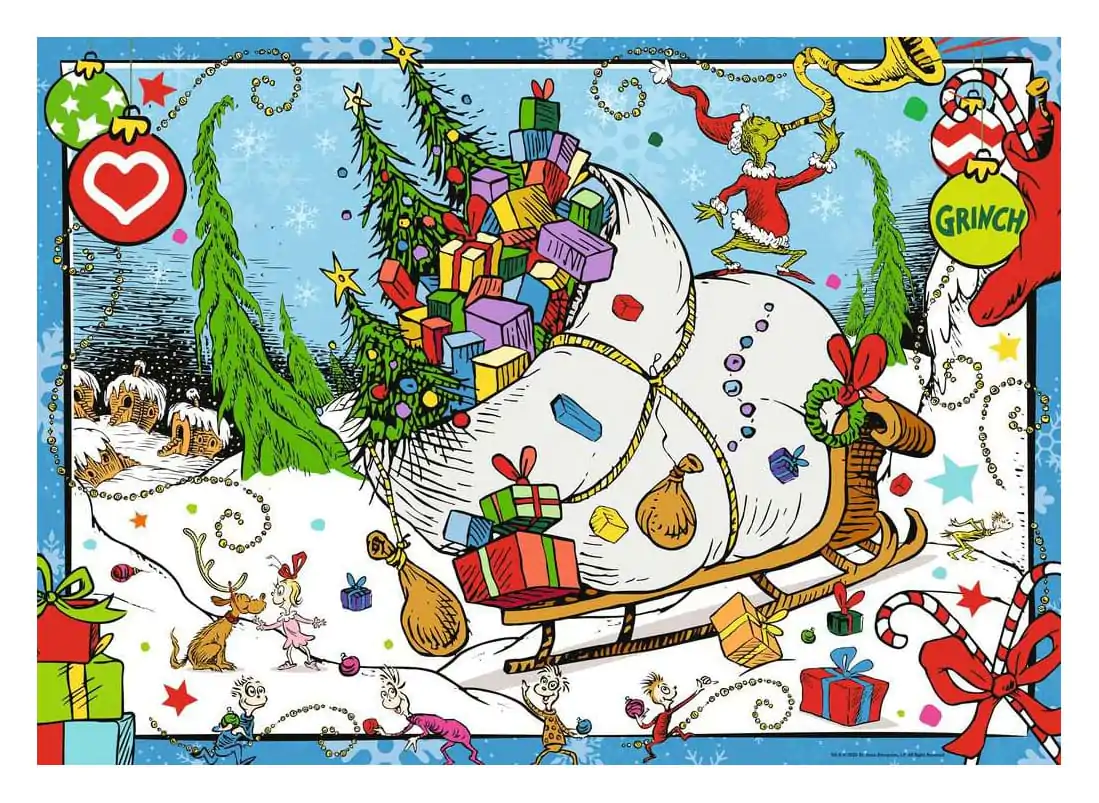 The Grinch Poster puzzle (1000 darab) termékfotó