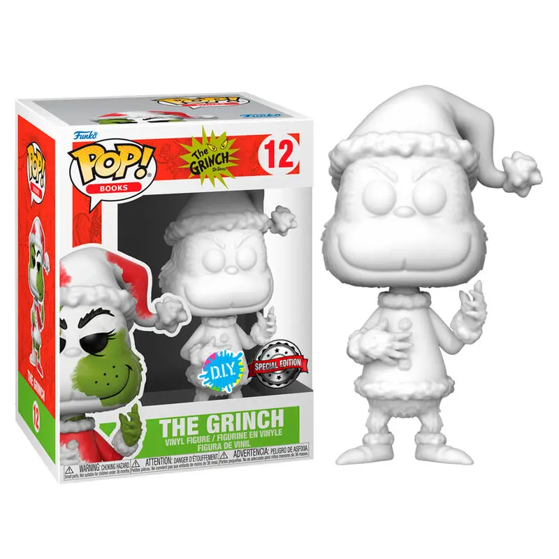 The Grinch - Santa Grinch DIY Funko POP figura termékfotó