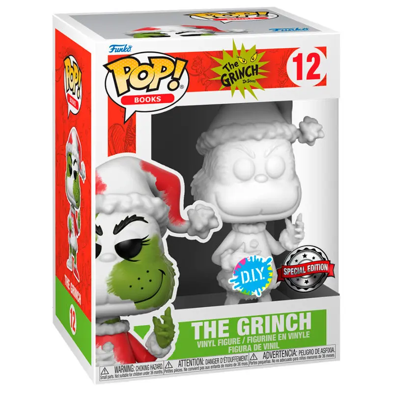 The Grinch - Santa Grinch DIY Funko POP figura termékfotó