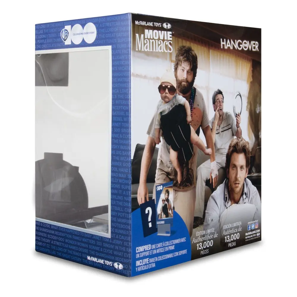 The Hangover Movie Maniacs Alan Garner akciófigura 18 cm termékfotó