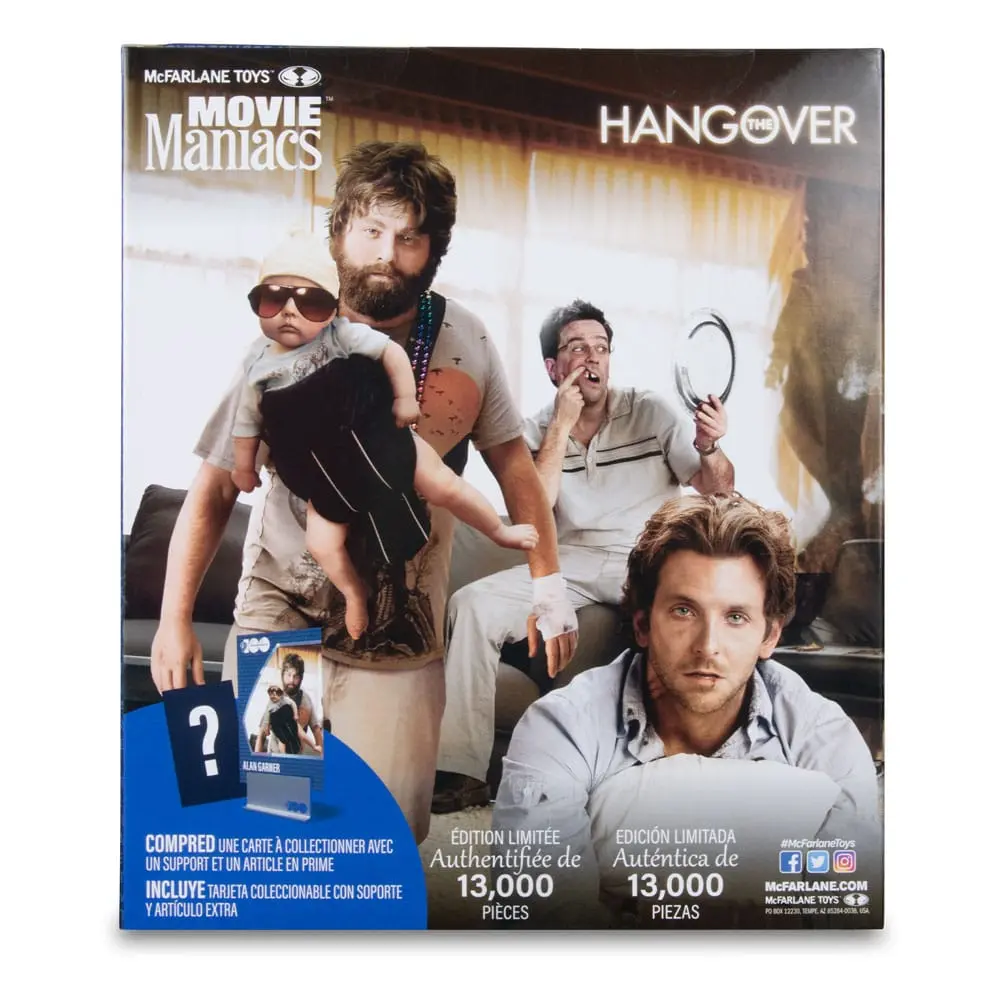 The Hangover Movie Maniacs Alan Garner akciófigura 18 cm termékfotó
