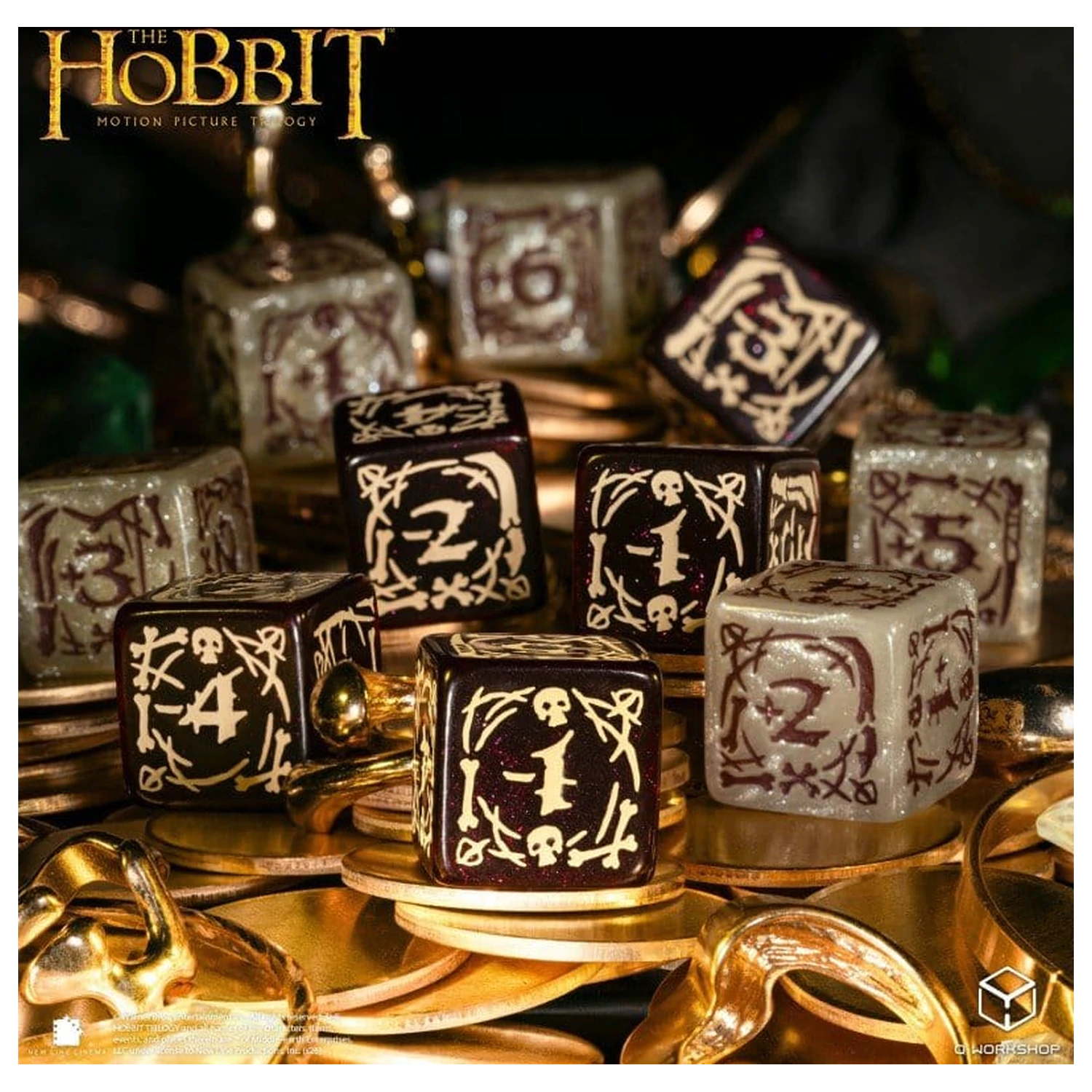 The Hobbit: 10 db-os D6 dobókocka csomag Goblins termékfotó