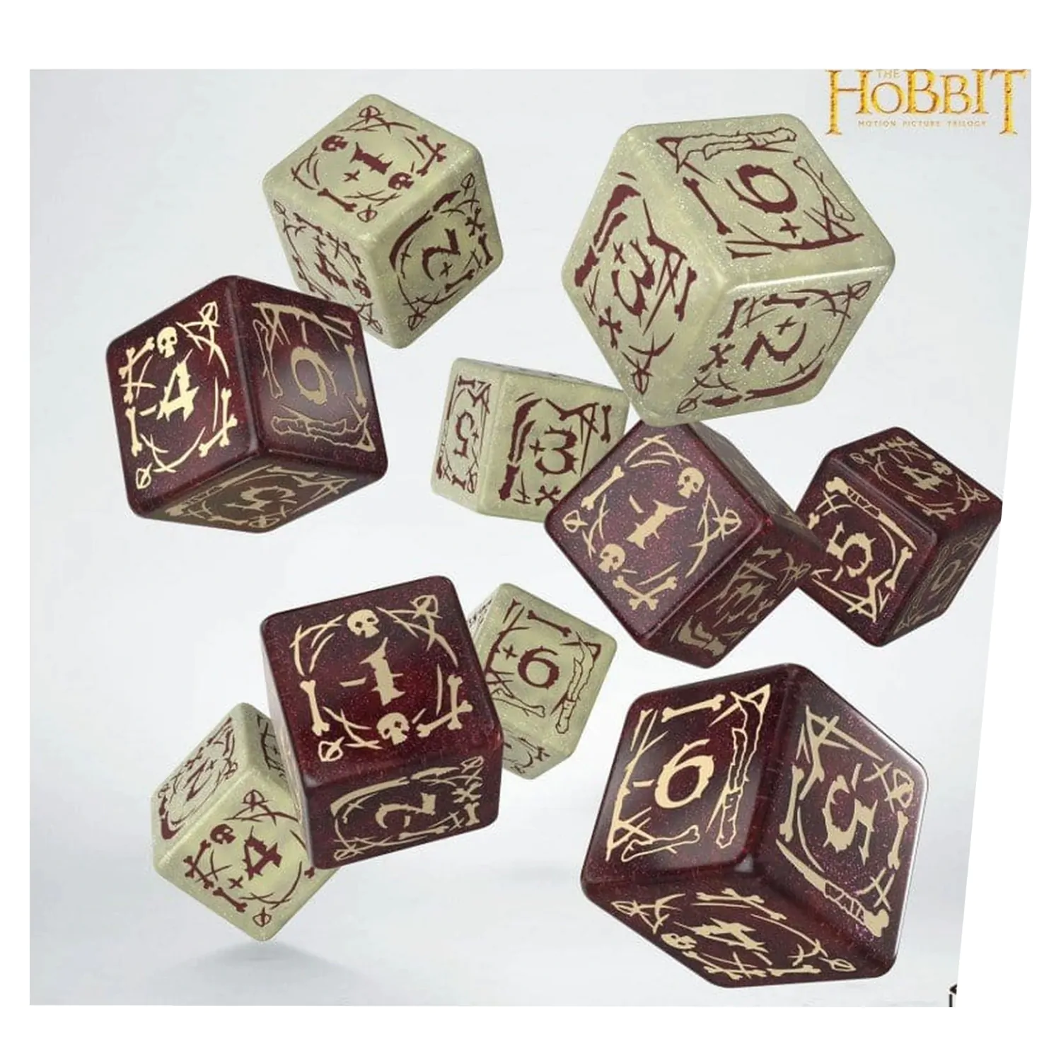The Hobbit: 10 db-os D6 dobókocka csomag Goblins termékfotó