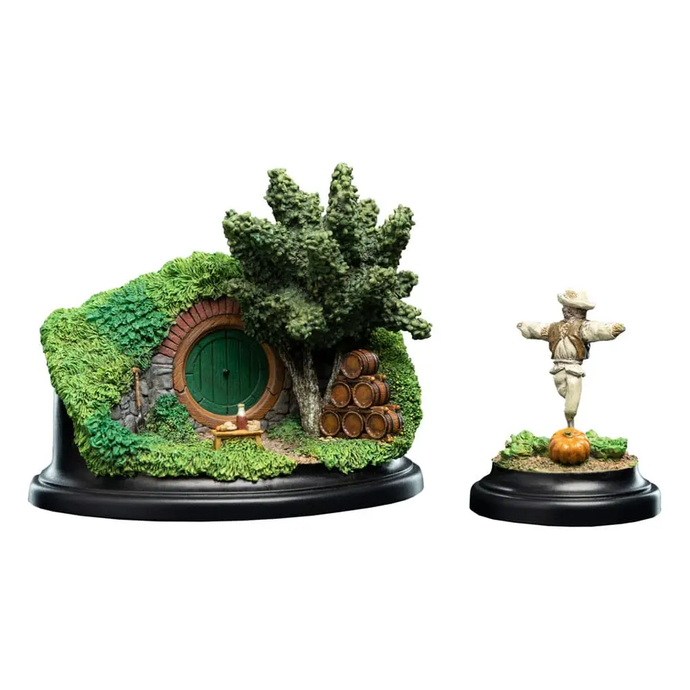 The Hobbit: An Unexpected Journey Hobbit Hole - 15 Gardens Smial Dioráma szobor figura 14,5 x 8 cm termékfotó