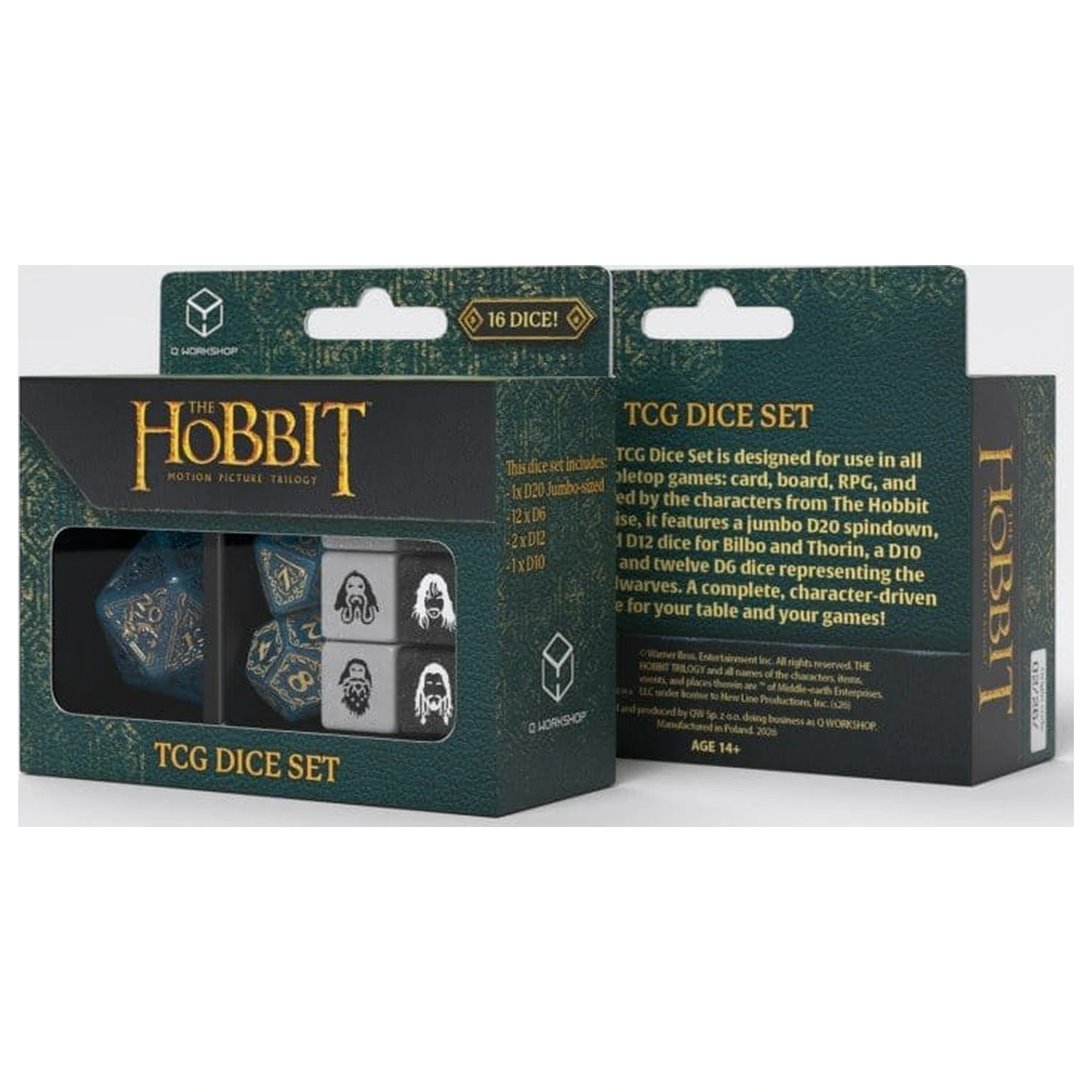 The Hobbit TCG 16 db-os dobókocka csomag Aether Vale termékfotó