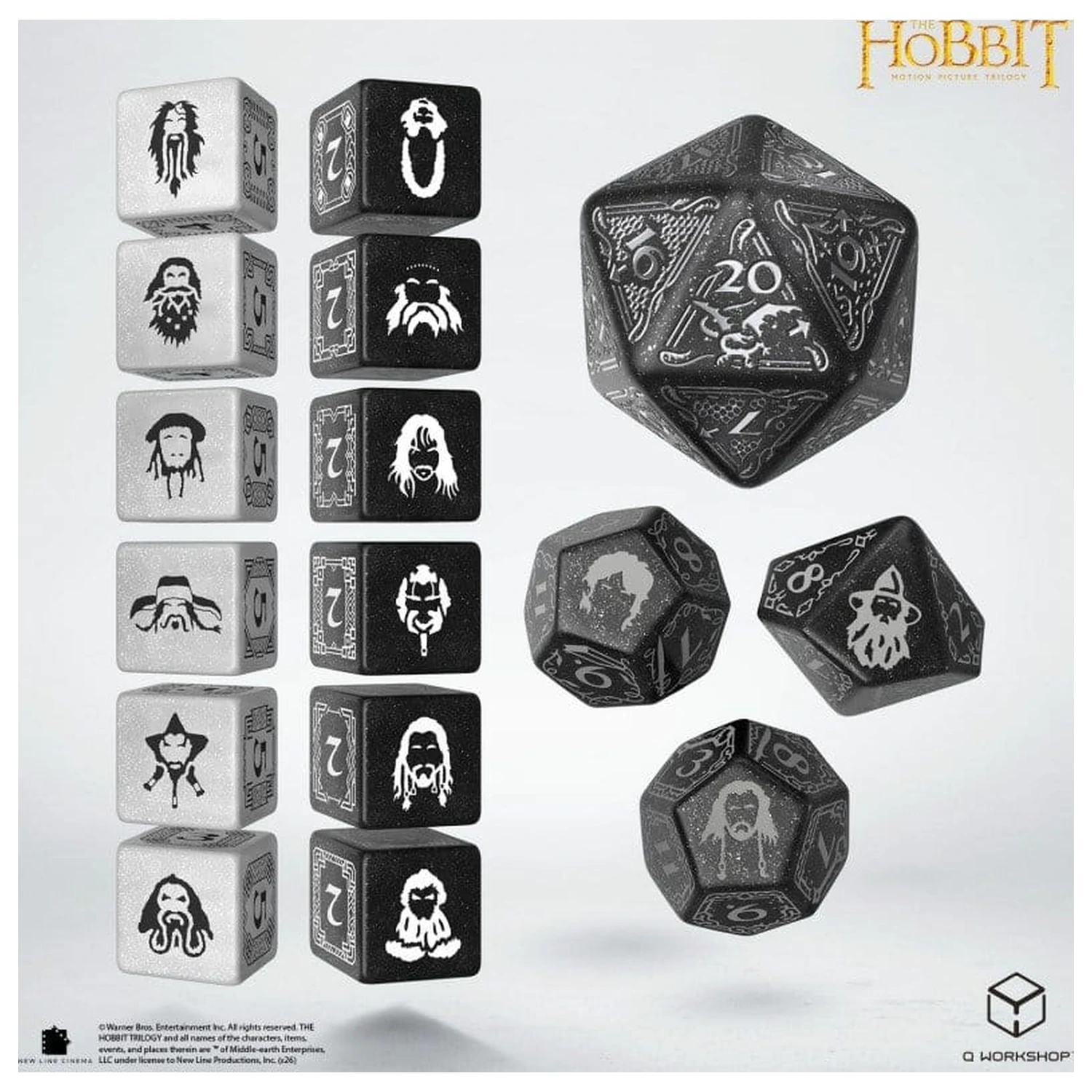 The Hobbit TCG 16 db-os dobókocka csomag Umbral Hollow termékfotó